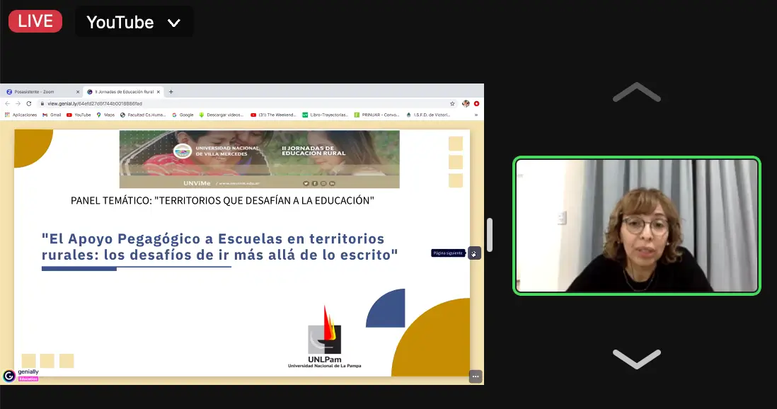 GEPDiPE - “Territorios que desafían a la Educación” en el marco de las “II Jornadas de Educación Rural”