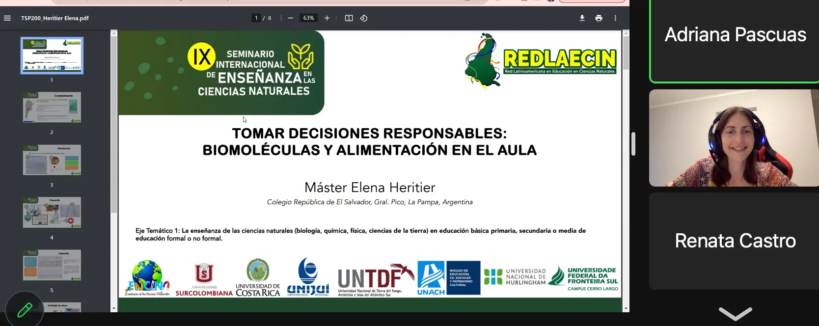 GEPDiPE - IX Seminario internacional de Enseñanza en las Ciencias Naturales. Educación con enfoque STEAM y para la sustentabilidad: emergencias en la enseñanza de las ciencias