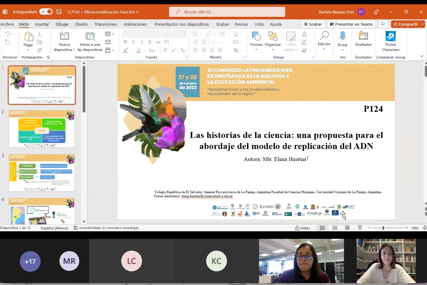 GEPDiPE - XI Congreso Latinoamericano de Enseñanza de la Biología y la Educación Ambiental. Aproximaciones a las problemáticas y necesidades de la región