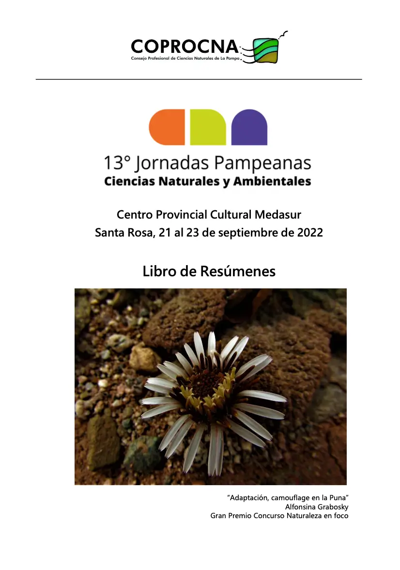 GEPDiPE - La educación ambiental en los jardines de infantes de General Pico, La Pampa